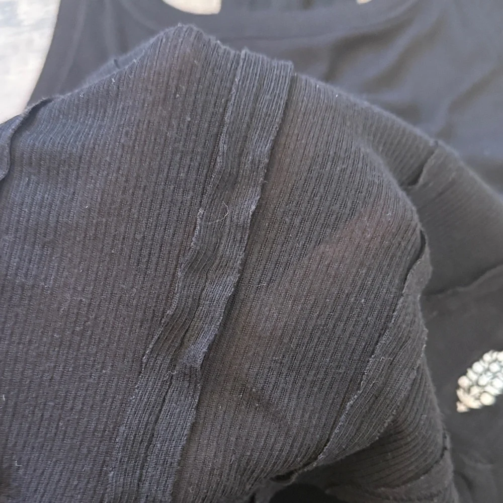 Free People Movement Racerback Tank Tops - Purple and Black - Picture 8 of 9